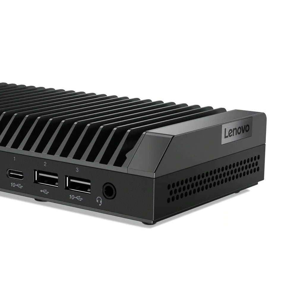 Mini PC Lenovo ThinkCentre M75n IoT AMD Athlon Silver 3050e 4GB DDR4 128GB SSD Fanless com Fonte, Usado